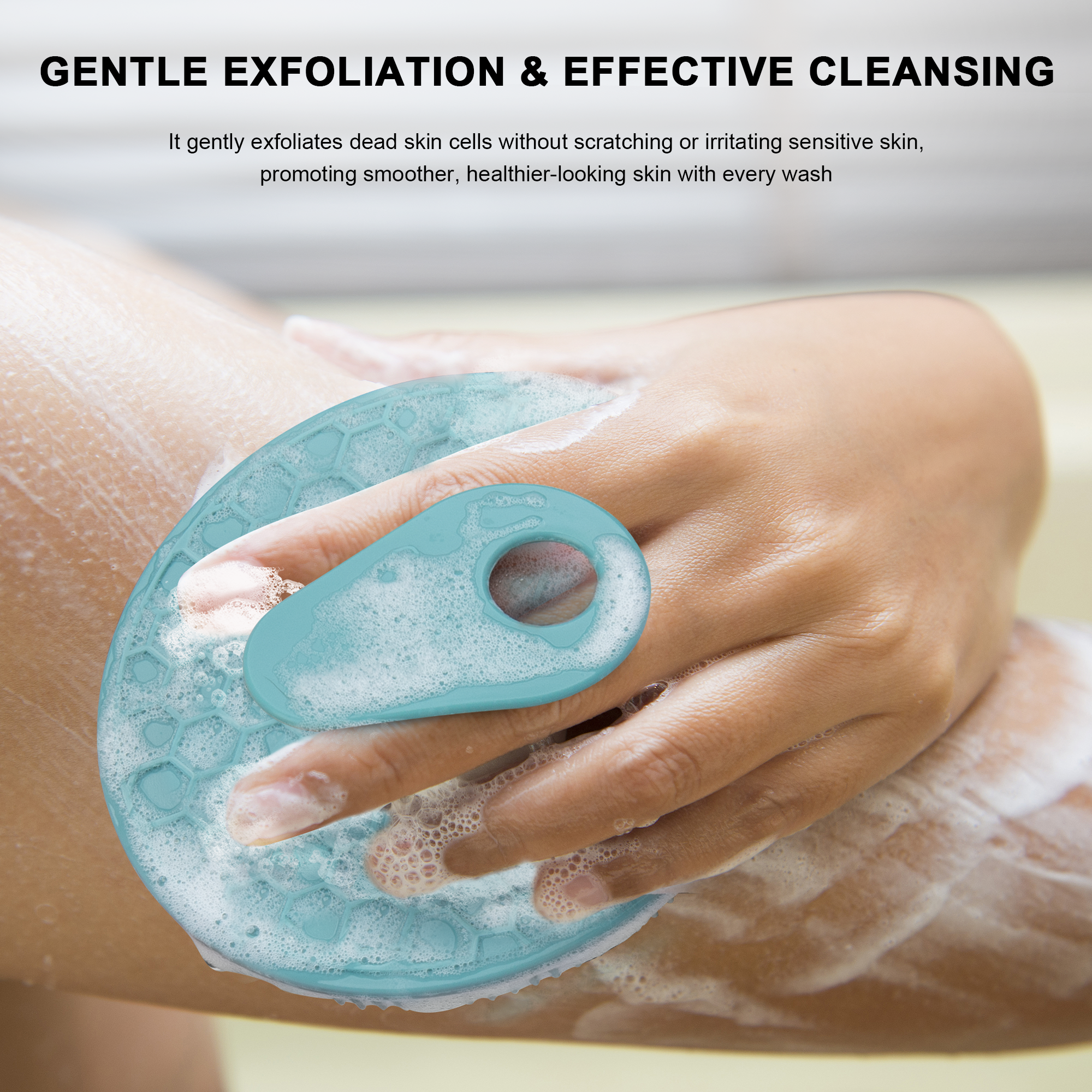 SJ-23 Silicone Bath Brush – Gentle, Effective & Spa-Like Cleansing