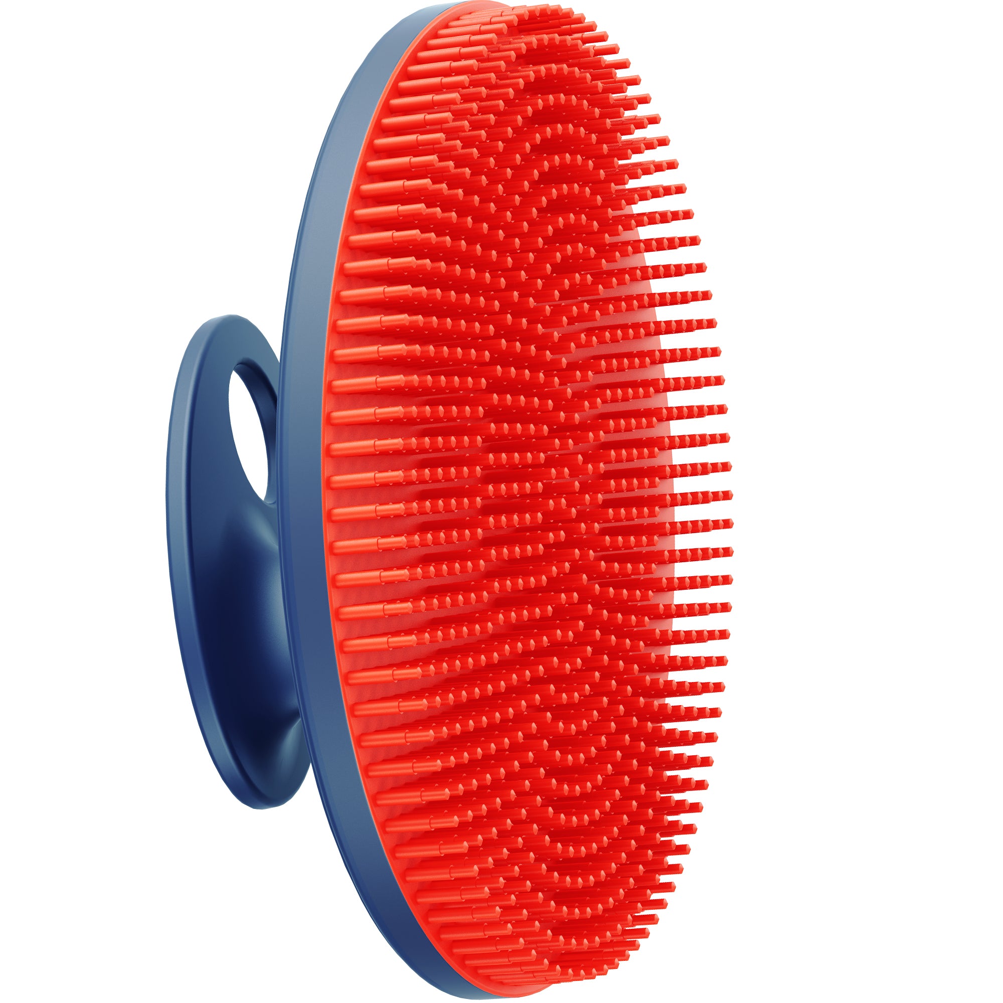 Magnetic Silicone Bath Brush – Easy Storage & Gentle Cleaning