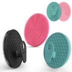 SJ-023 Silicone Bath Brush Set – 2 or 3-Pack with Free Face Brush