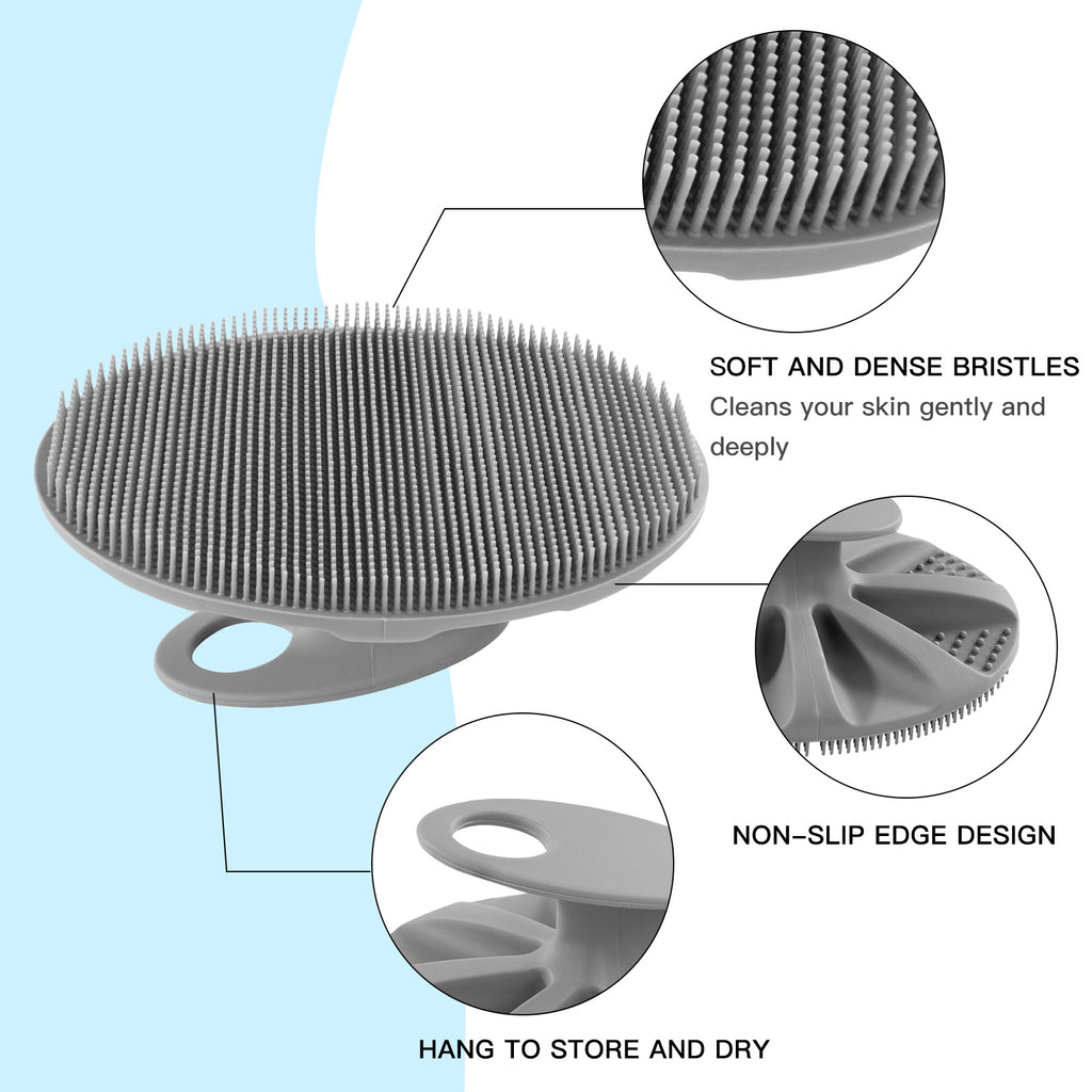SJ-012 Handheld Oval Bath Brush – Effective, Ergonomic & Skin-Friendly