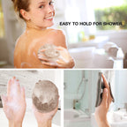 SJ-012 Handheld Oval Bath Brush – Effective, Ergonomic & Skin-Friendly