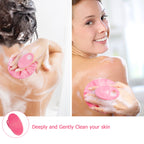 SJ-012 Handheld Oval Bath Brush – Effective, Ergonomic & Skin-Friendly