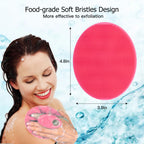 SJ-012 Handheld Oval Bath Brush – Effective, Ergonomic & Skin-Friendly