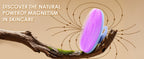 Translucent Magnetic Silicone Bath Brush | Gentle Clean & Easy Storage