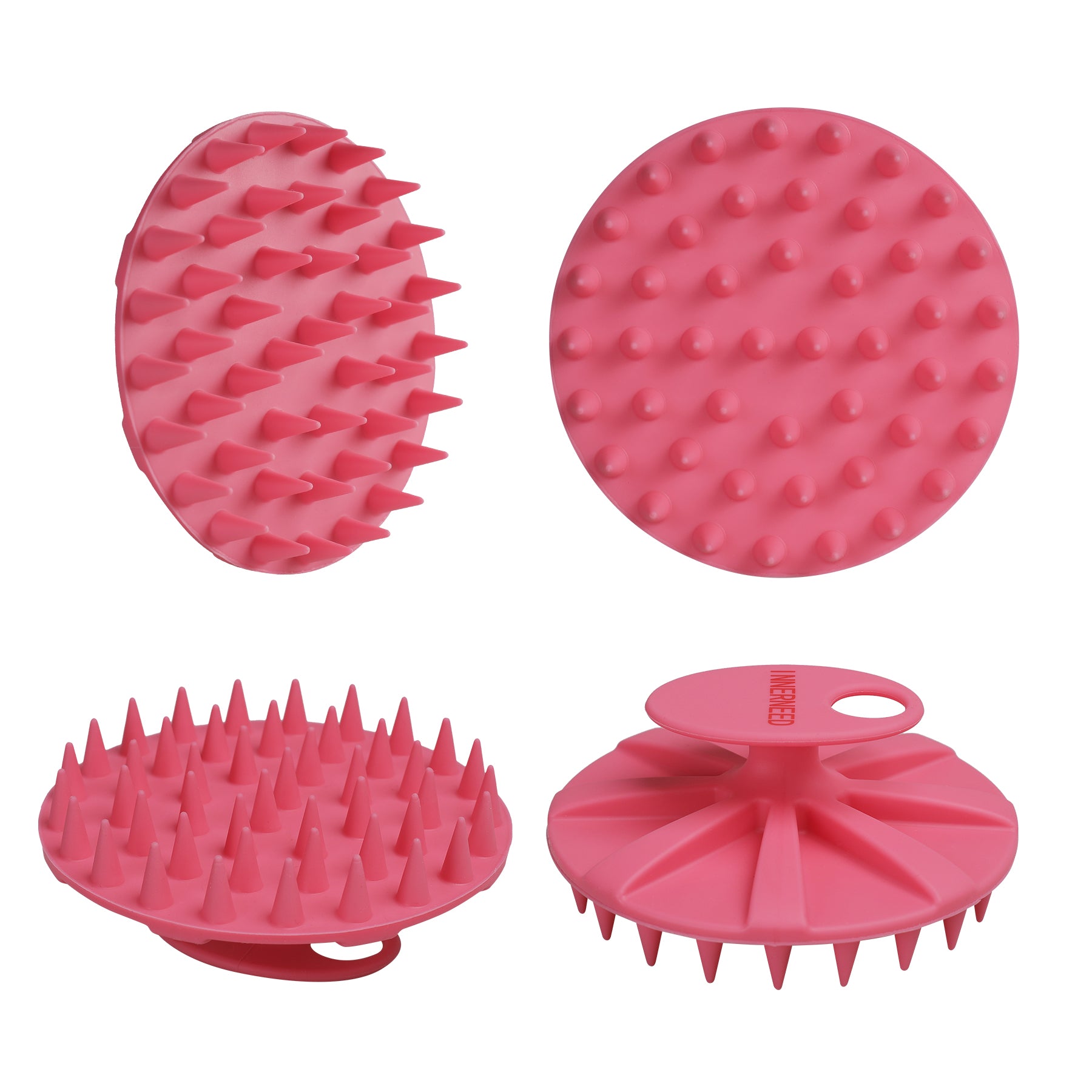 SJ-04 Scalp Massager Brush | Soft Silicone Bristles for Gentle Hair & Scalp Care